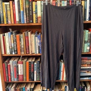 JJILL wide leg ankle pants in steel grey